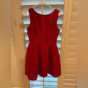 Soprano Bow Back Dress - Red